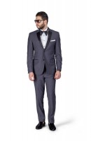 Azar Charcoal/Black Tuxedo Package Purchase or Rental