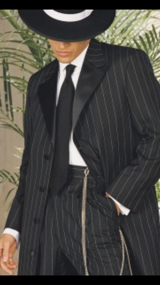 Zoot Suit (Coat, Pant, Shirt, Necktie)