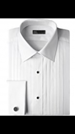 Ike Behar 100% Cotton Woven Tuxedo Shirt Purchase