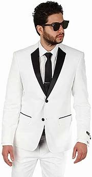 Gheissari White Tuxedo Rental Package