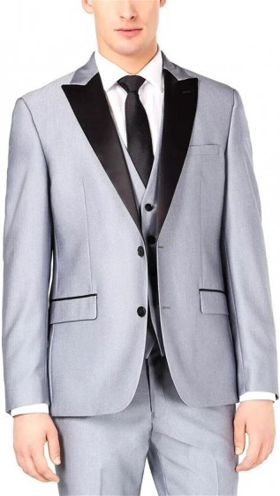 Ryan Seacrest Grey Tuxedo Rental Package