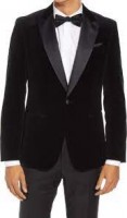 Velvet Tuxedo Package Black