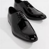 Patent Leather Black Lace Up Tux Shoes Purchase or Rental