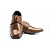 Matte Brown Suit / Tuxedo Shoes