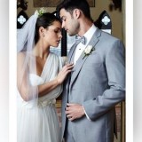 Infinity Heather Grey Tuxedo Rental Package (coat only rental $89)